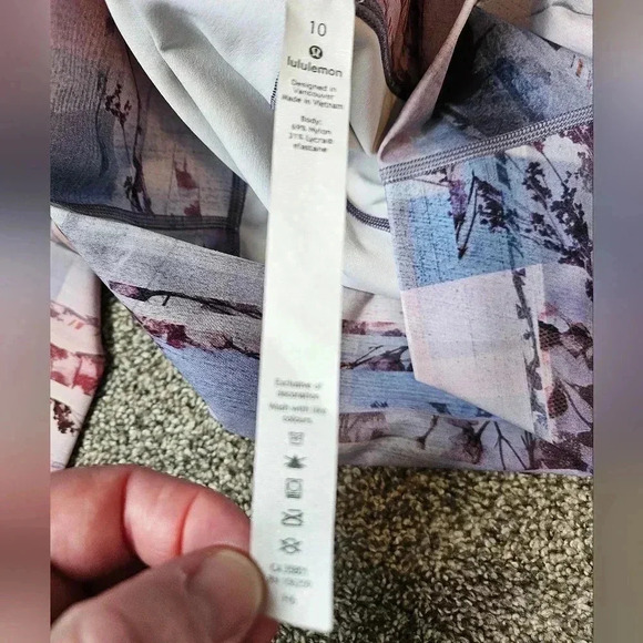 lululemon Wunder Under High-Rise Tight Sunrise Silhouette 10 Leggings - Picture 14 of 14